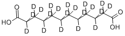 Dodecanedioic-d2 Structure,89613-32-1Structure