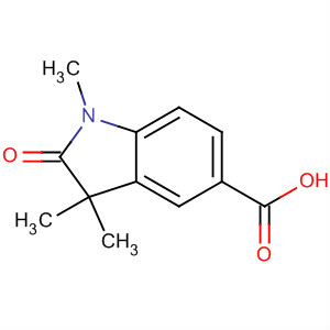 1,3,3-Trimethyl-2-oxoindoline-5-carboxylic acid Structure,896160-47-7Structure