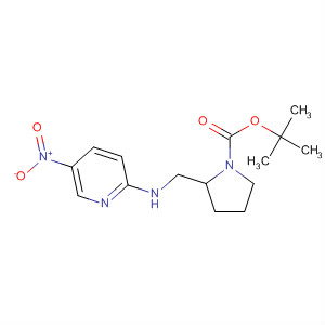 Tert-butyl 2-(((5-nitropyridin-2-yl)amino)methyl)pyrrolidine-1-carboxylate Structure,896160-86-4Structure