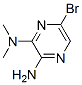 2-Amino-5-bromo-3-(dimethylamino)pyrazine Structure,89641-34-9Structure