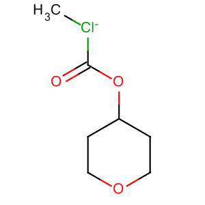 4-四氫吡喃基氯甲酸結(jié)構(gòu)式_89641-80-5結(jié)構(gòu)式