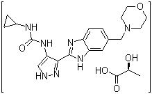 At9283 Structure,896466-76-5Structure