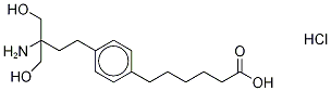 Fty720 hexanoic acid hydrochloride Structure,896472-94-9Structure