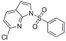 1H-Pyrrolo[2,3-b]pyridine, 6-chloro-1-(phenylsulfonyl)- Structure,896722-50-2Structure