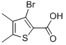 3-Bromo-4,5-dimethyl-2-thiophenecarboxylic acid Structure,89677-56-5Structure