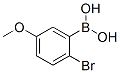 2-Bromo-5-methoxyphenylboronic acid Structure,89694-44-0Structure