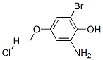 2-Amino-6-bromo-4-methoxyphenol hydrochloride Structure,89694-59-7Structure