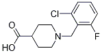 1-(2-Chloro-6-fluoro-benzyl)-piperidine-4-carboxylic acid Structure,897094-28-9Structure