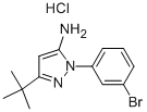 2-(3-Bromo-phenyl)-5-tert-butyl-2h-pyrazol-3-ylamine hydrochloride Structure,897375-66-5Structure