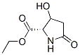 Proline, 3-hydroxy-5-oxo-, ethyl ester (7ci) Structure,89775-97-3Structure