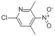 6-Chloro-2,4-dimethyl-3-nitropyridine Structure,89793-08-8Structure