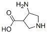 3-Pyrrolidinecarboxylicacid,4-amino- Structure,89799-61-1Structure