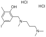 1-(2-Hydroxy-5-iodo-3-methylbenzyl)-1,3,3-trimethylpropanediamine dihydrochloride Structure,89815-43-0Structure