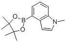 1-Methyl-4-(4,4,5,5-tetramethyl-1,3,2-dioxaborolan-2-yl)-1H-indole Structure,898289-06-0Structure