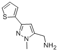 (1-Methyl-3-thien-2-yl-1h-pyrazol-5-yl)methylamine Structure,898289-09-3Structure