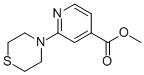 Methyl 2-thiomorpholin-4-ylisonicotinate Structure,898289-26-4Structure