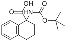 Boc-1-amino-1,2,3,4-tetrahydro-naphthalene-1-carboxylic acid Structure,898404-93-8Structure