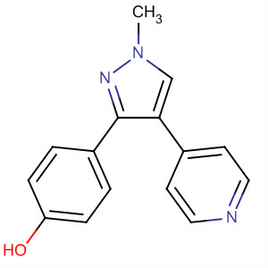 4-[1-Methyl-4-(4-pyridinyl)-1h-pyrazol-3-yl]phenol Structure,898563-26-3Structure