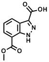 7-(Methoxycarbonyl)-1h-indazole-3-carboxylicacid Structure,898747-36-9Structure