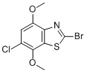 2-Bromo-6-chloro-4,7-dimethoxybenzothiazole Structure,898748-50-0Structure