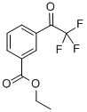 3-(2,2,2-三氟乙?；?苯甲酸乙酯結(jié)構(gòu)式_898787-11-6結(jié)構(gòu)式