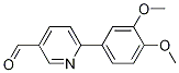 6-(3,4-Dimethoxyphenyl)-3-pyridinecarboxaldehyde Structure,898796-17-3Structure