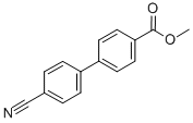 Methyl4-cyano-[1,1-biphenyl]-4-carboxylate Structure,89900-95-8Structure