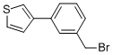 3-[3-(Bromomethyl)phenyl]thiophene Structure,89929-85-1Structure