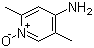 4-Amino-2,5-lutidine 1-oxide Structure,89943-06-6Structure