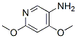 4,6-Dimethoxypyridin-3-amine Structure,89943-34-0Structure