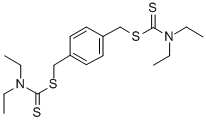 P-xylylenebis(n,n-diethyldithiocarbamate) Structure,89964-93-2Structure