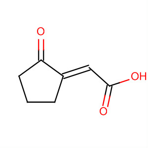 (E)-2-(2-oxocyclopentylidene)aceticacid Structure,89966-37-0Structure