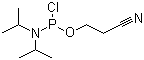 2-氰乙基 N,N-二異丙基氯代亞磷酰胺結(jié)構(gòu)式_89992-70-1結(jié)構(gòu)式