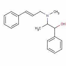 Cinnamedrine Structure,90-86-8Structure