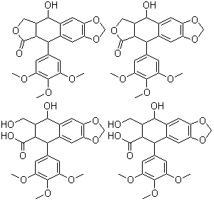 Podophyllum resin Structure,9000-55-9Structure