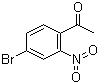 1-(4-溴-2-硝基苯基)-乙酮結(jié)構(gòu)式_90004-94-7結(jié)構(gòu)式