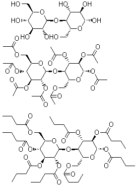 Cellulose acetate butyrate Structure,9004-36-8Structure