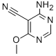 4-Amino-6-methoxypyrimidine-5-carbonitrile Structure,900480-19-5Structure