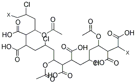 Poly(vinyl chloride-co-vinyl acetate-co-maleic acid) Structure,9005-09-8Structure