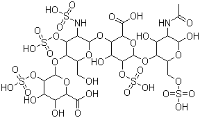 肝素結(jié)構(gòu)式_9005-49-6結(jié)構(gòu)式