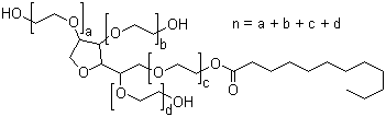 吐溫 20結(jié)構(gòu)式_9005-64-5結(jié)構(gòu)式