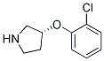 3-(2-Chlorophenoxy)pyrrolidine Structure,900572-39-6Structure