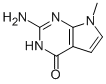 2-Amino-7-methyl-3h-pyrrolo[2,3-d]pyrimidin-4(7h)-one Structure,90065-66-0Structure