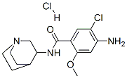 4-Amino-n-1-azabicyclo[2.2.2]oct-3-yl-5-chloro-2-methoxybenzamide hydrochloride Structure,90182-92-6Structure