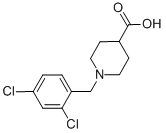 1-(2,4-Dichlorobenzyl)piperidine-4-carboxylic acid Structure,901920-31-8Structure