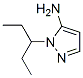 1-(1-乙基丙基)-1H-吡唑-5-胺結構式_90206-24-9結構式