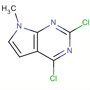 2,4-Dichloro-7-methyl-7h-pyrrolo[2,3-d]pyrimidine Structure,90213-67-5Structure