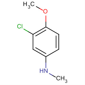 3-Chloro-4-methoxy-n-methylbenzenamine Structure,90234-41-6Structure