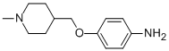 4-[(1-Methyl-4-piperidinyl)methoxy]benzenamine Structure,902454-26-6Structure