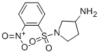 1-(2-Nitro-benzenesulfonyl)-pyrrolidin-3-ylamine Structure,902797-82-4Structure